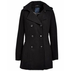 NWT Nautica Hooded Peacoat